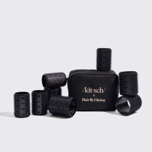 🔥 Hot Sale | Hair By Chrissy x Kitsch Ceramic Thermal Rollers 8pc Set - Fast Delivery
