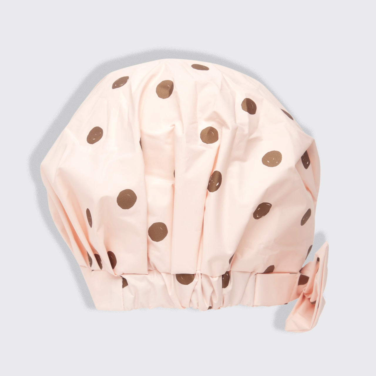🏆 Best Seller | Blush Dot Shower Cap - 60% Off - Image 5