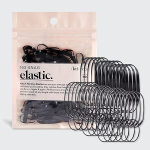 ⏳ Limited Edition | Black No-Snag Elastics 100pc Set - Free Shipping