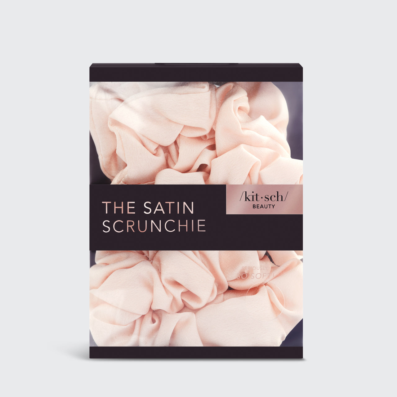 ⭐ Top Rated | Satin Sleep Scrunchies - Blush - Fast Delivery - Image 4
