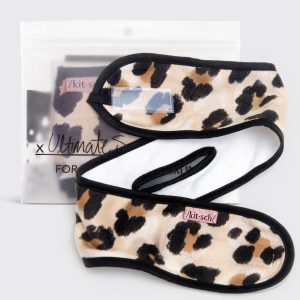 ⏳ Limited Edition | Leopard Microfiber Spa Headband - Special Deal Today