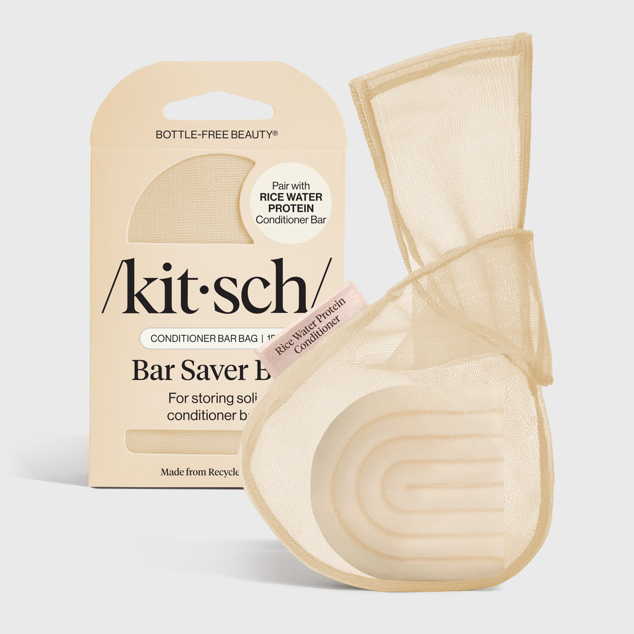 🏆 Best Seller | Rice Water Protein Conditioner Bar Saver Bag - Special Deal Today