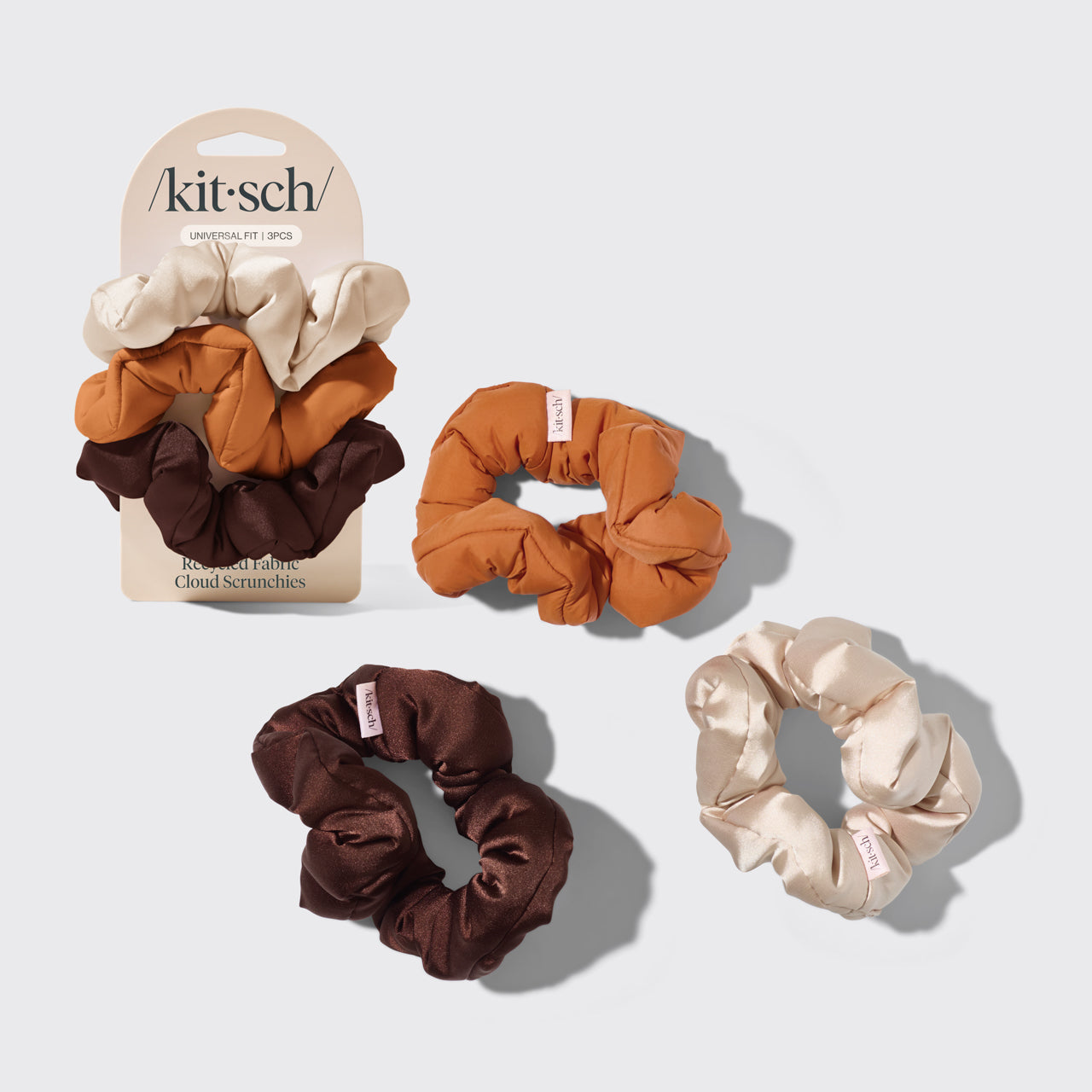 ✨ Must Have | Sedona Cloud Scrunchies 3pc Set - Premium Quality