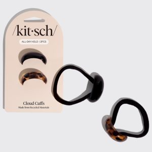 ✨ Must Have | Black & Tort Cloud Cuffs - Small - Premium Quality