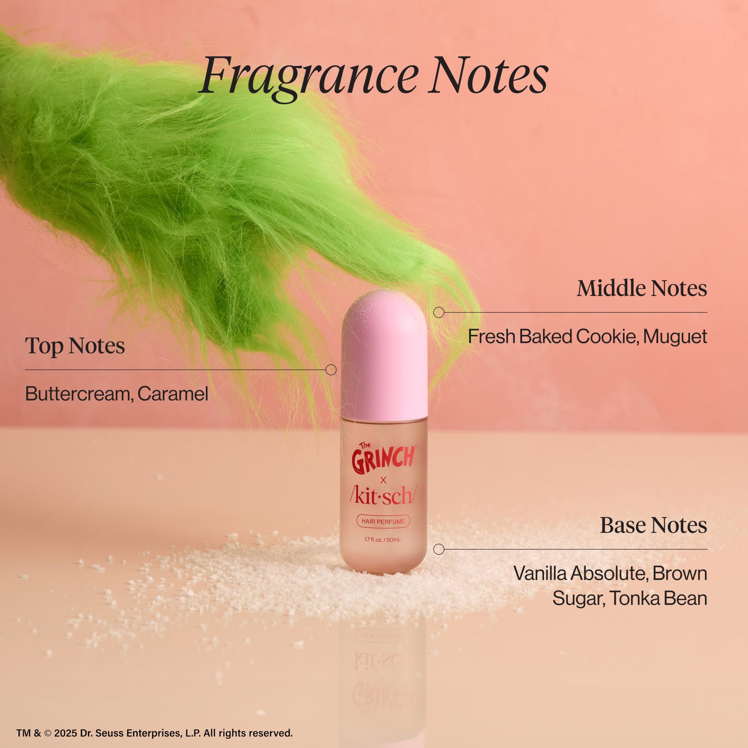 π Best Seller | The Grinch x Kitsch Whoville Cookies Hair & Body Perfume Mist - Premium Quality - Image 3