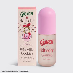 🏆 Best Seller | The Grinch x Kitsch Whoville Cookies Hair & Body Perfume Mist - Premium Quality