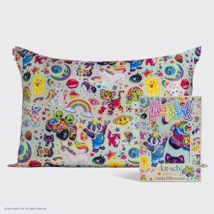 🔥 Hot Sale | Lisa Frank x Kitsch Satin Pillowcase in The Fantastic World of Lisa Frank - Free Shipping