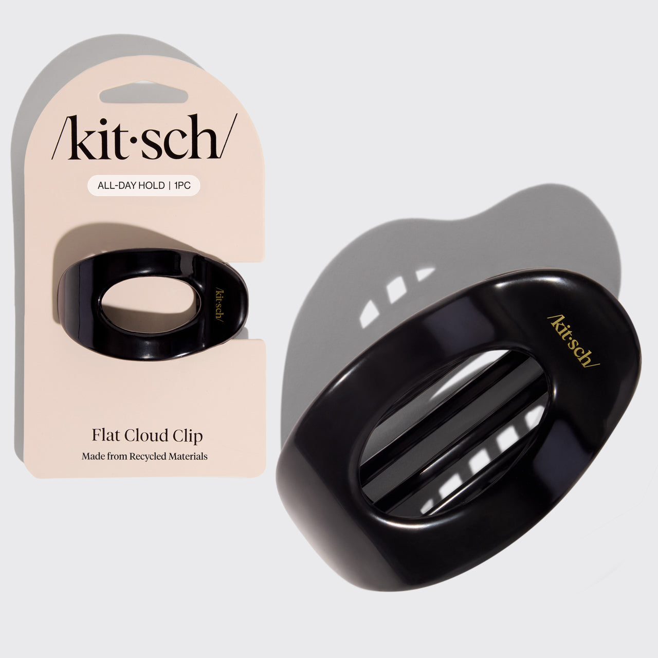 ⏳ Limited Edition | Black Flat Cloud Clip - Small - Special Deal Today
