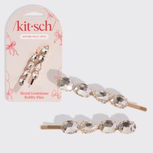 ✨ Must Have | White Gemstone Bobby Pins - Free Shipping