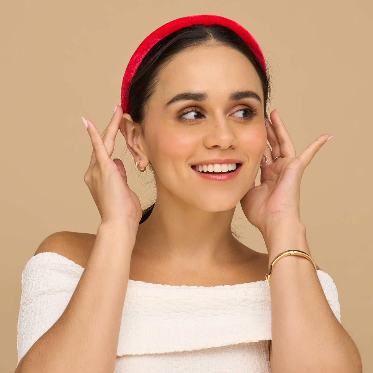 🔥 Hot Sale | Red, Pink & Green Velvet Headbands - Free Shipping - Image 4