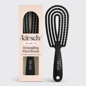 💎 Premium | Black Detangling Flexi Brush - Premium Quality