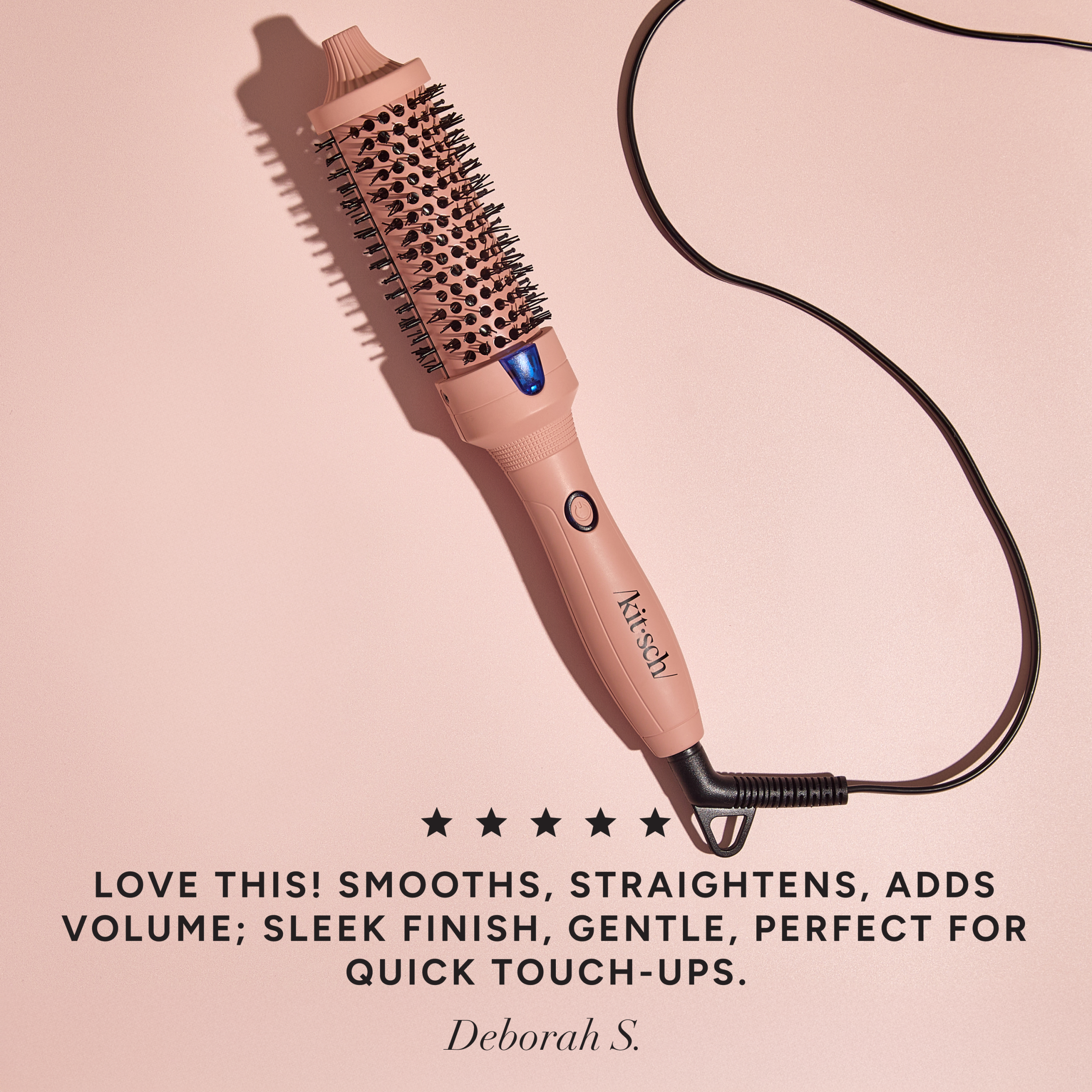 ✨ Must Have | Terracotta Volumizing Thermal Round Brush - Medium - Special Deal Today - Image 3