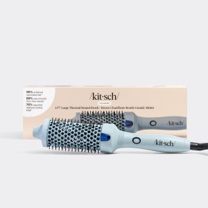 ⏳ Limited Edition | Haze Blue Volumizing Thermal Round Brush - Large - Free Shipping
