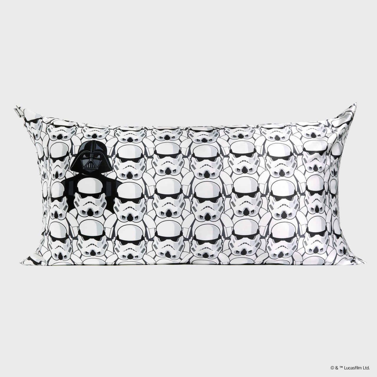 🏆 Best Seller | Star Wars & Kitsch Satin Pillowcase in Darth Vader & Stormtroopers 2 Pack - King - 60% Off - Image 2