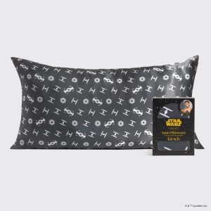 ✨ Must Have | Star Wars & Kitsch Satin Pillowcase in Galactic Empire 4 Pack - King - Fast Delivery