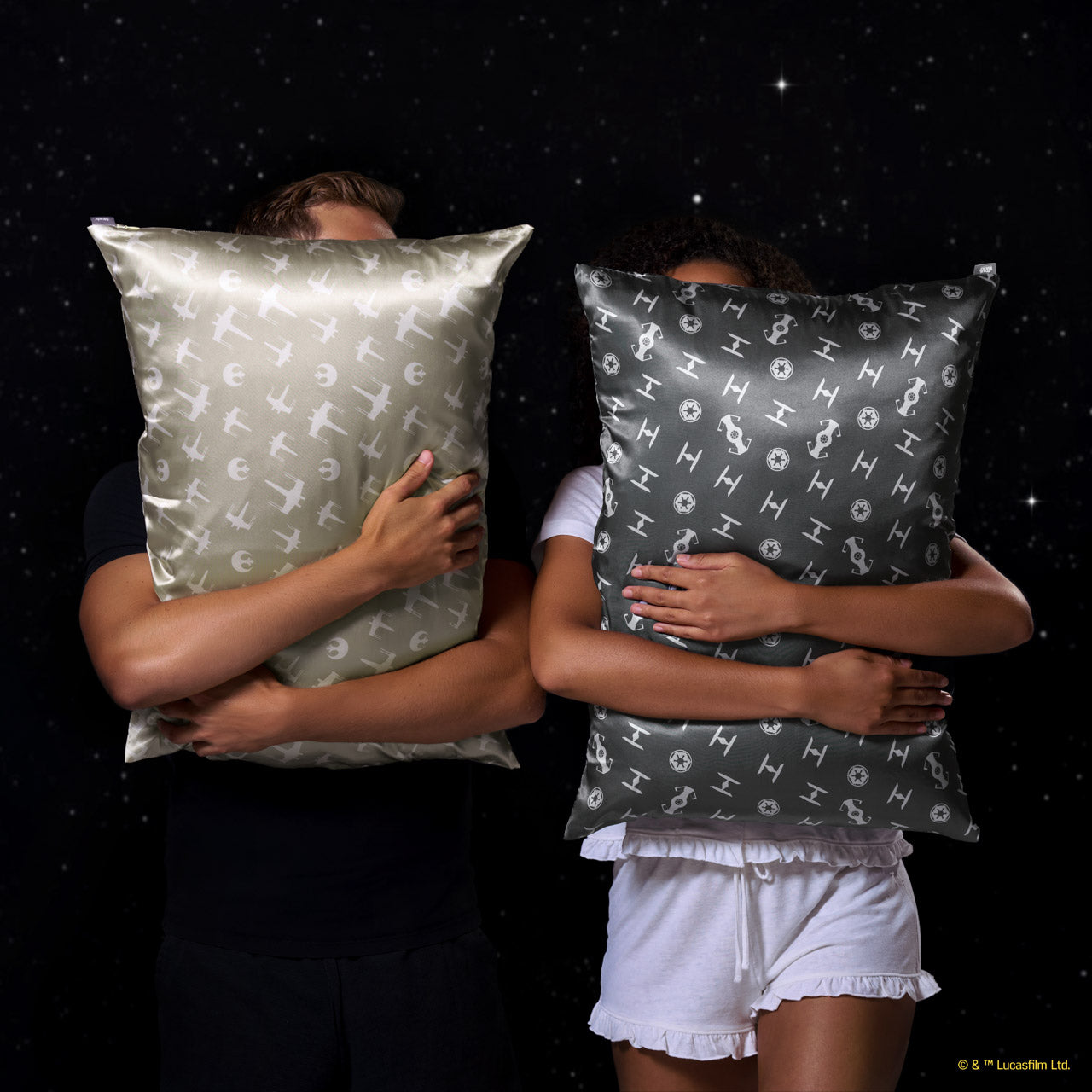🔥 Hot Sale | Star Wars & Kitsch Satin Pillowcase in Rebel Alliance - King - Premium Quality - Image 4