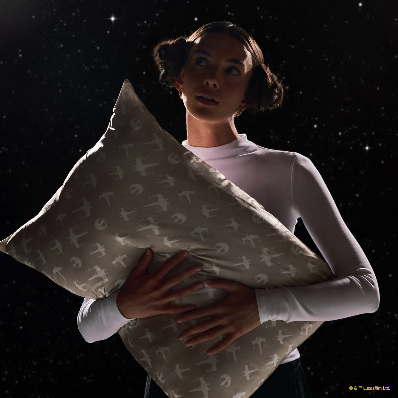 ⭐ Top Rated | Star Wars & Kitsch Satin Pillowcase in Rebel Alliance - Special Deal Today - Image 3