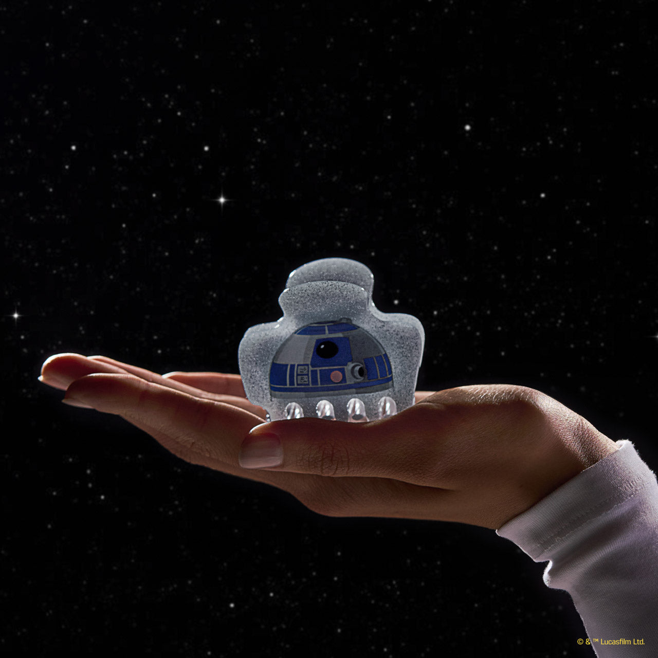 π₯ Hot Sale | Star Wars & Kitsch Glitter Cloud Clip in R2-D2 - Special Deal Today - Image 5
