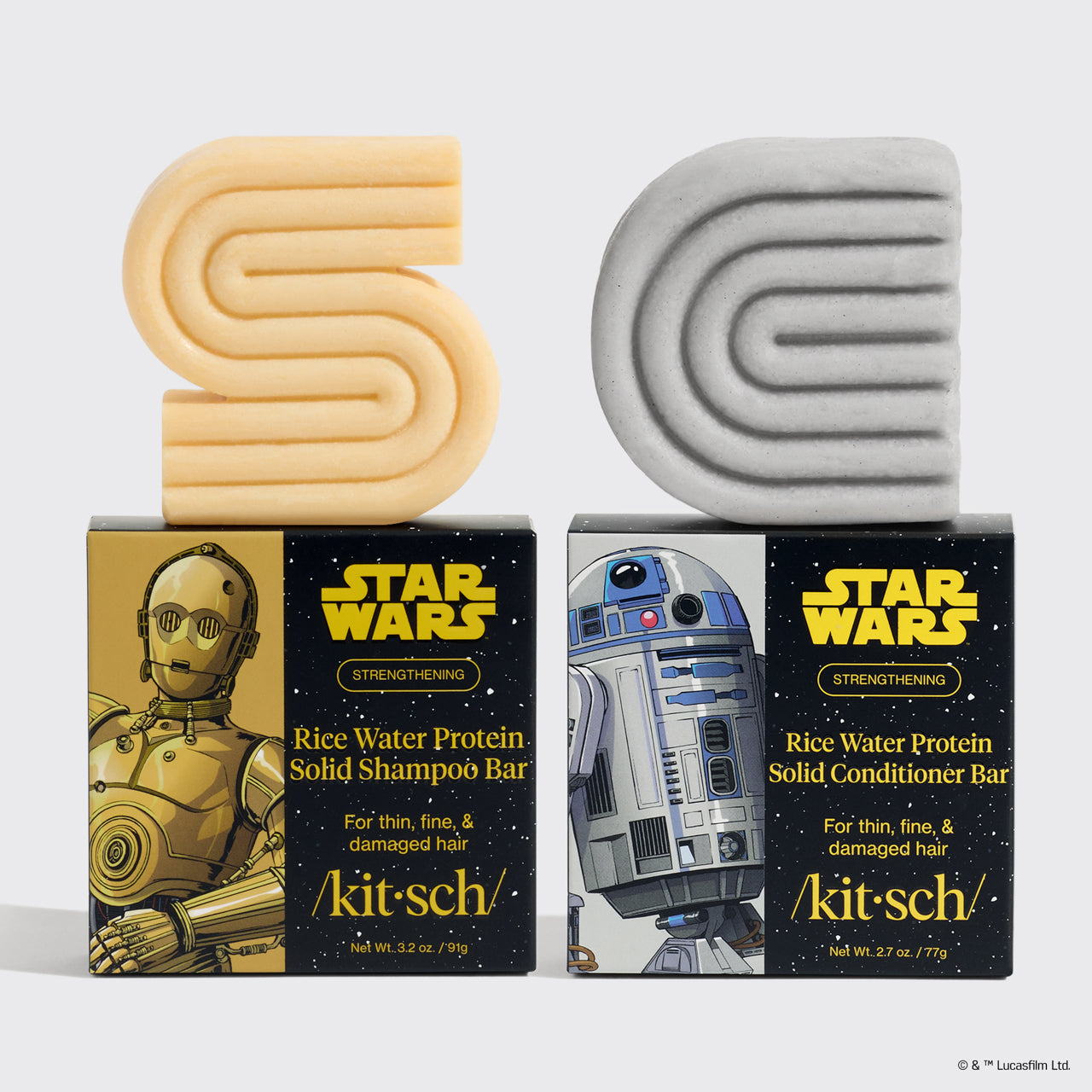 ⭐ Top Rated | Star Wars & Kitsch Shampoo & Conditioner Combo - Premium Quality