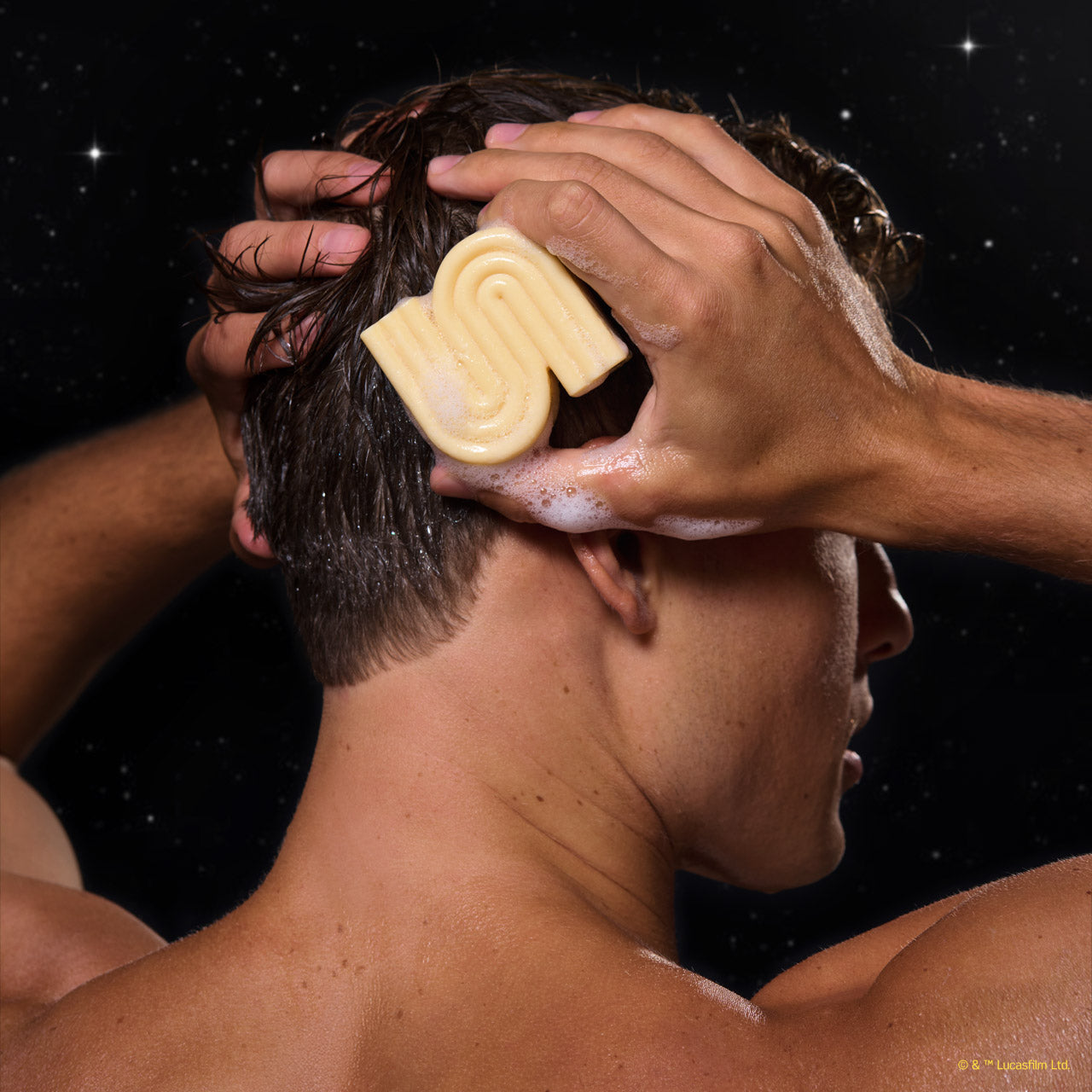 ⭐ Top Rated | Star Wars & Kitsch Rice Water Protein Strengthening Solid Shampoo - C-3PO - Fast Delivery - Image 5
