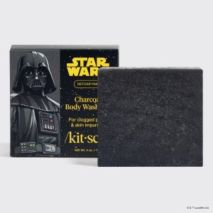 ⭐ Top Rated | Star Wars & Kitsch Charcoal Detoxifying Solid Body Wash - Darth Detox - Fast Delivery