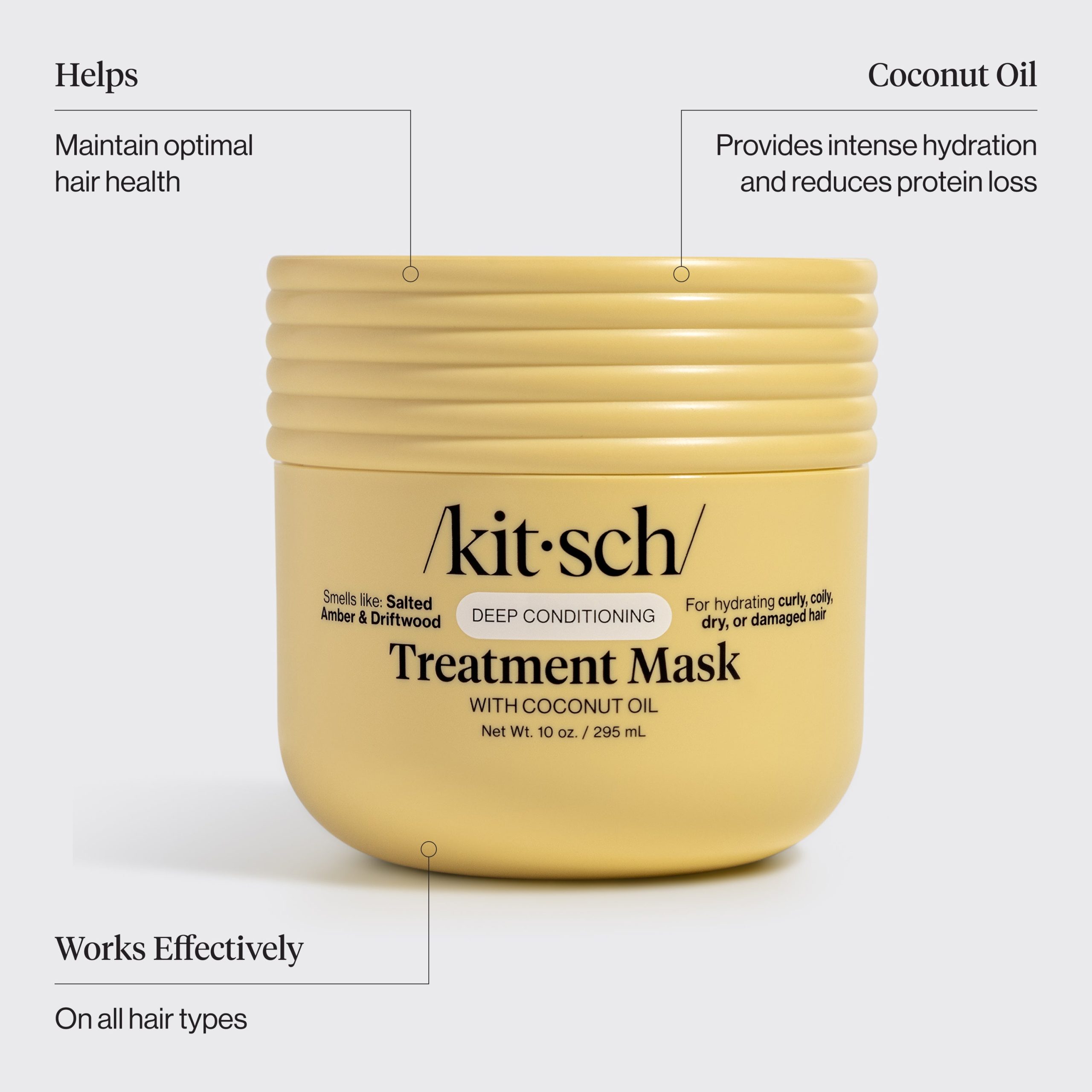 🔥 Hot Sale | Moisturizing Coconut Oil Deep Conditioning Treatment Mask - Premium Quality - Image 3