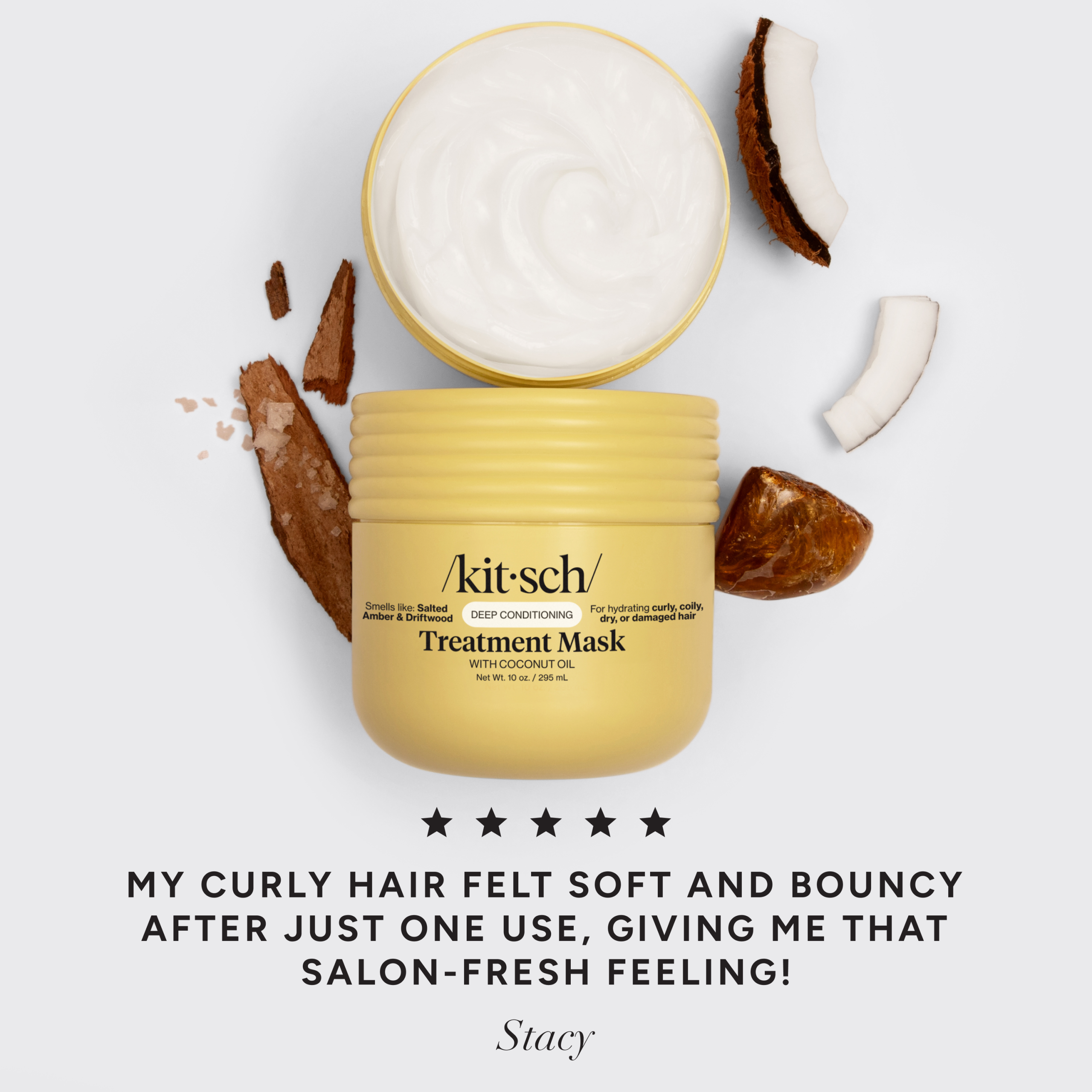 🔥 Hot Sale | Moisturizing Coconut Oil Deep Conditioning Treatment Mask - Premium Quality - Image 2