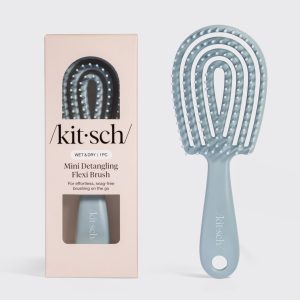 ⭐ Top Rated | Haze Blue Detangling Flexi Brush - Mini - Special Deal Today
