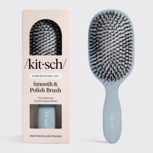 ✨ Must Have | Haze Blue Smooth & Polish Brush - Premium Quality
