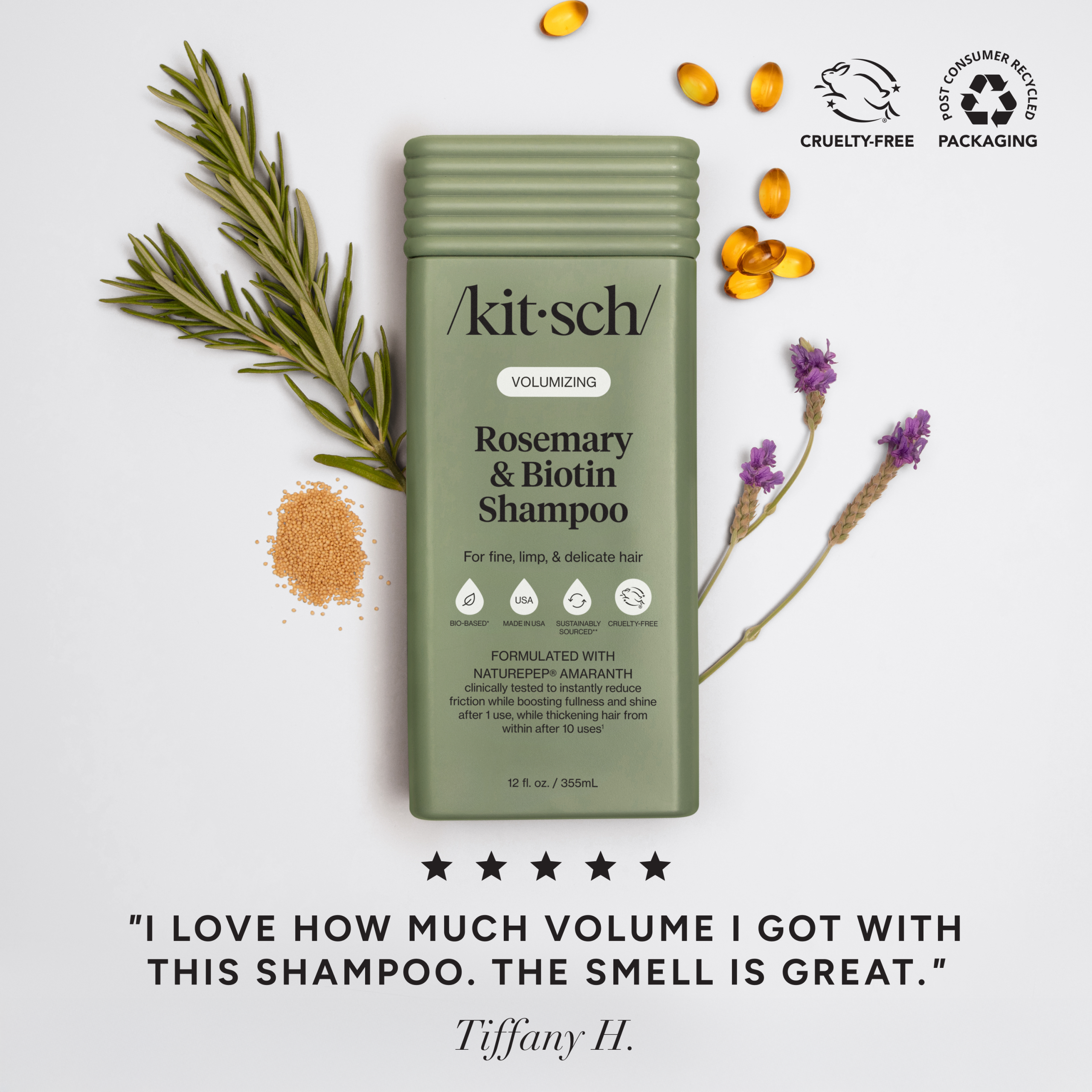 ⭐ Top Rated | Rosemary & Biotin Volumizing Shampoo & Conditioner Combo - Free Shipping - Image 2