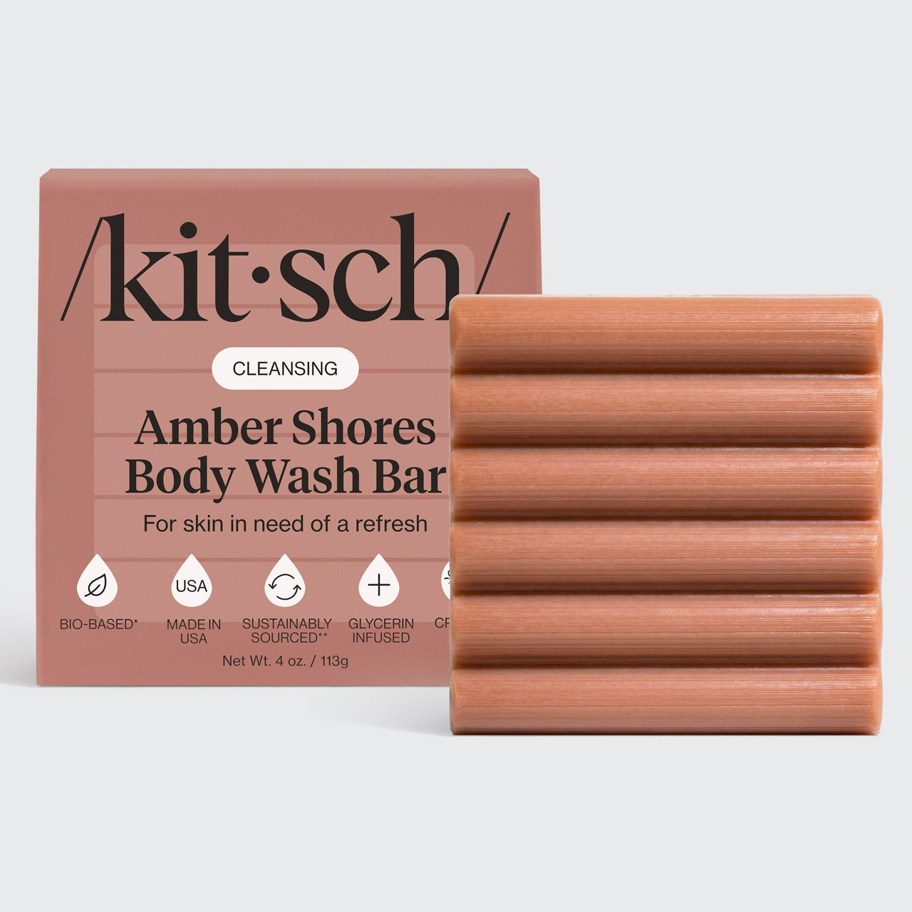 ๐ Best Seller | Cleansing Amber Shores Body Wash Bar - Premium Quality
