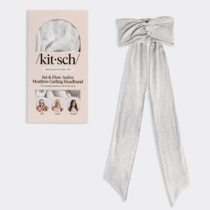 💎 Premium | Heather Gray Set & Flow Active Curling Headband - 60% Off