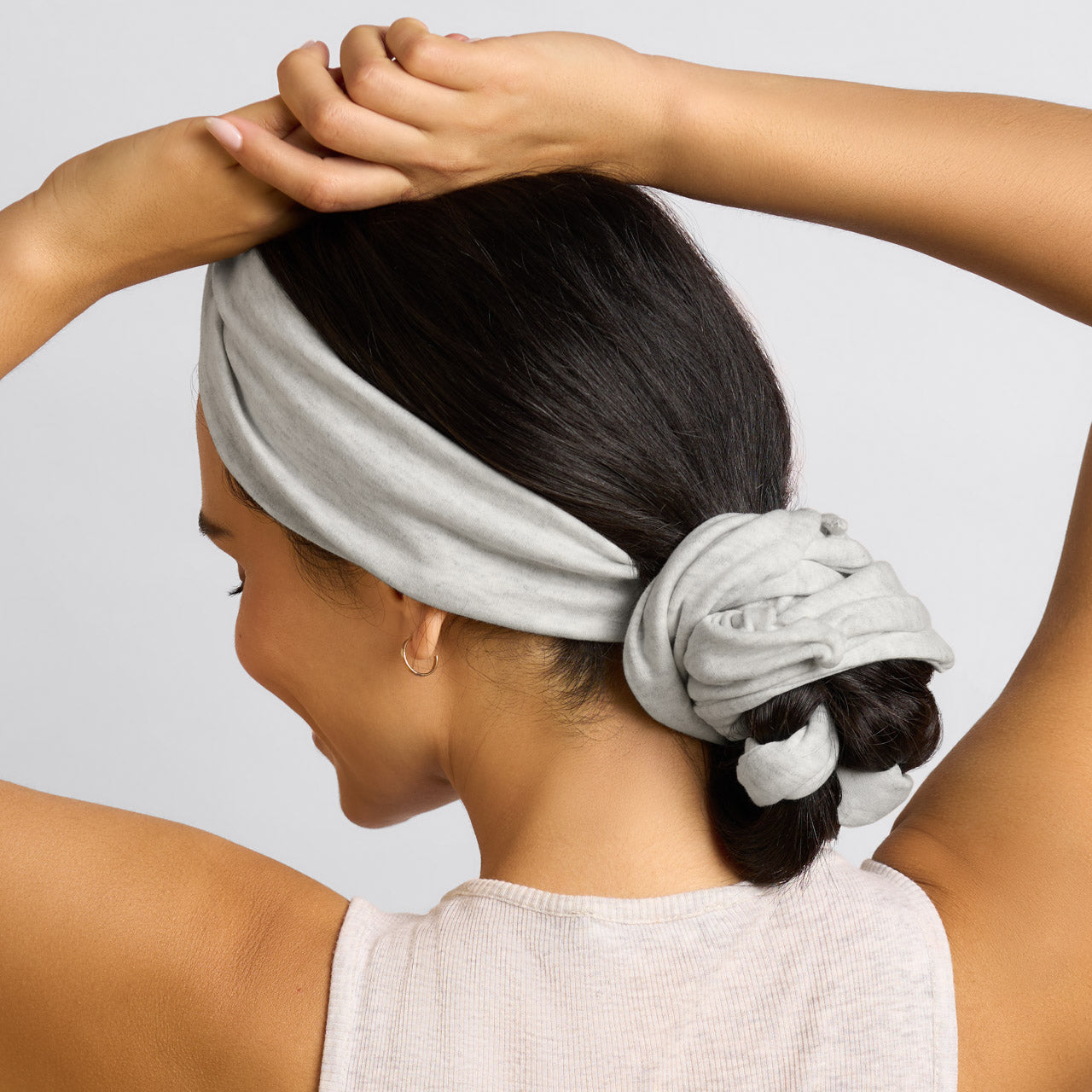 π Premium | Heather Gray Set & Flow Active Curling Headband - 60% Off - Image 2