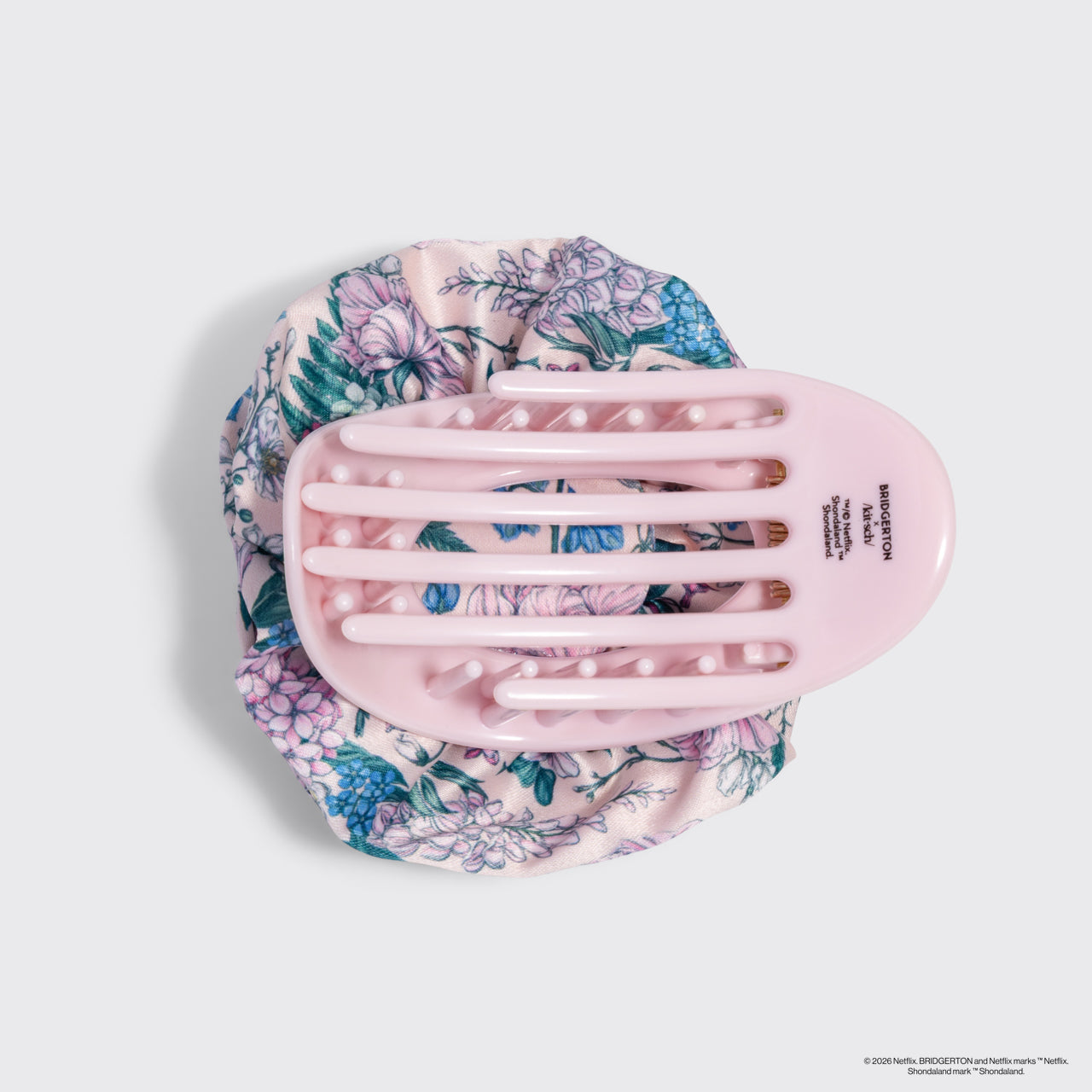 💎 Premium | Bridgerton x Kitsch Satin Rosette Medium Flat Cloud Clip in Wisteria - Special Deal Today - Image 5