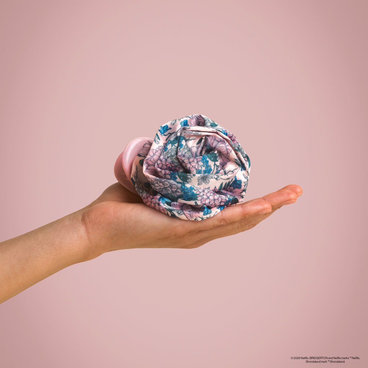 💎 Premium | Bridgerton x Kitsch Satin Rosette Medium Flat Cloud Clip in Wisteria - Special Deal Today - Image 6