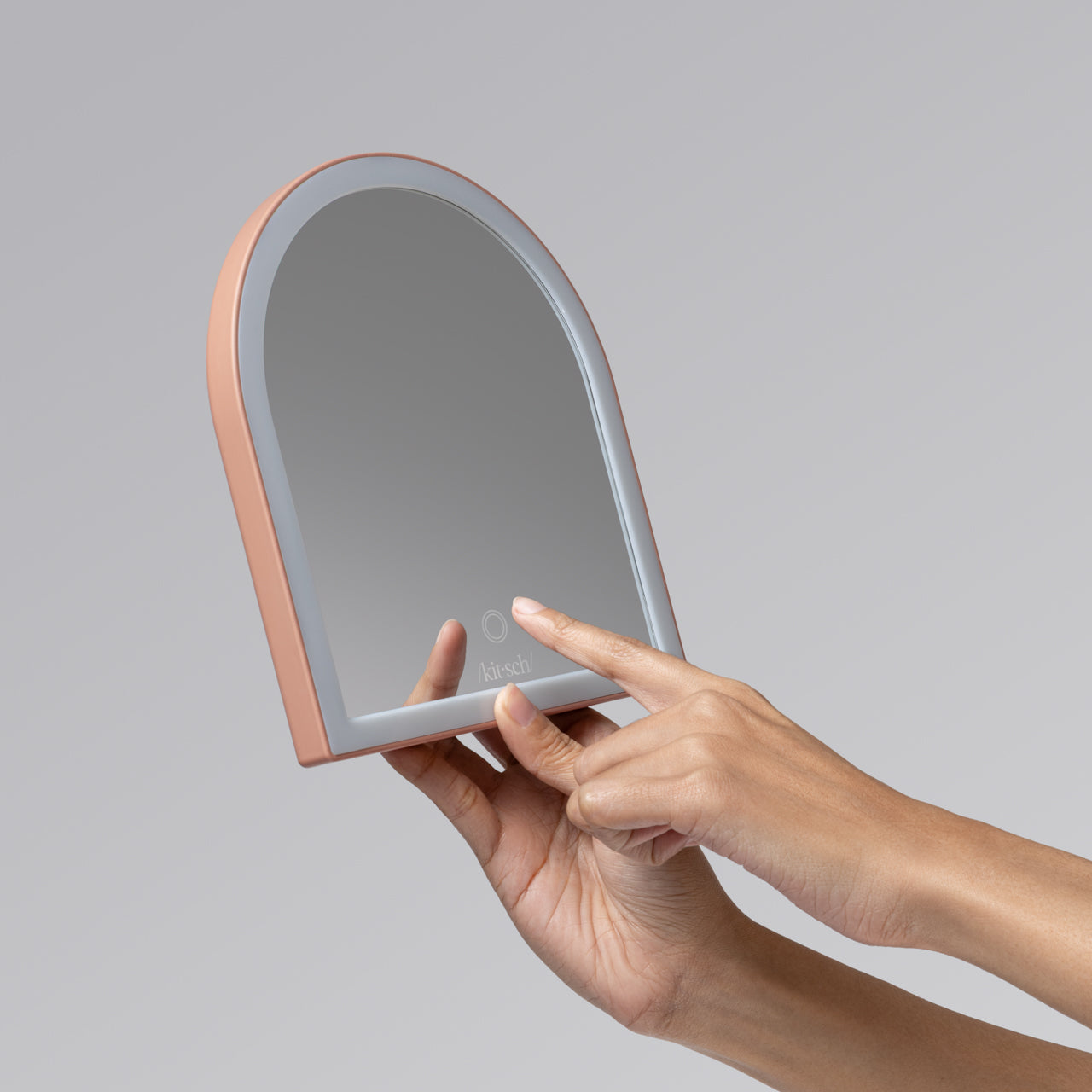 π Premium | Terracotta Arch Desk Mirror - Premium Quality - Image 3