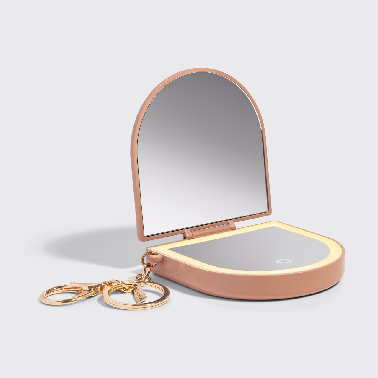 π Premium | Terracotta Compact Mirror Keychain - 60% Off - Image 3