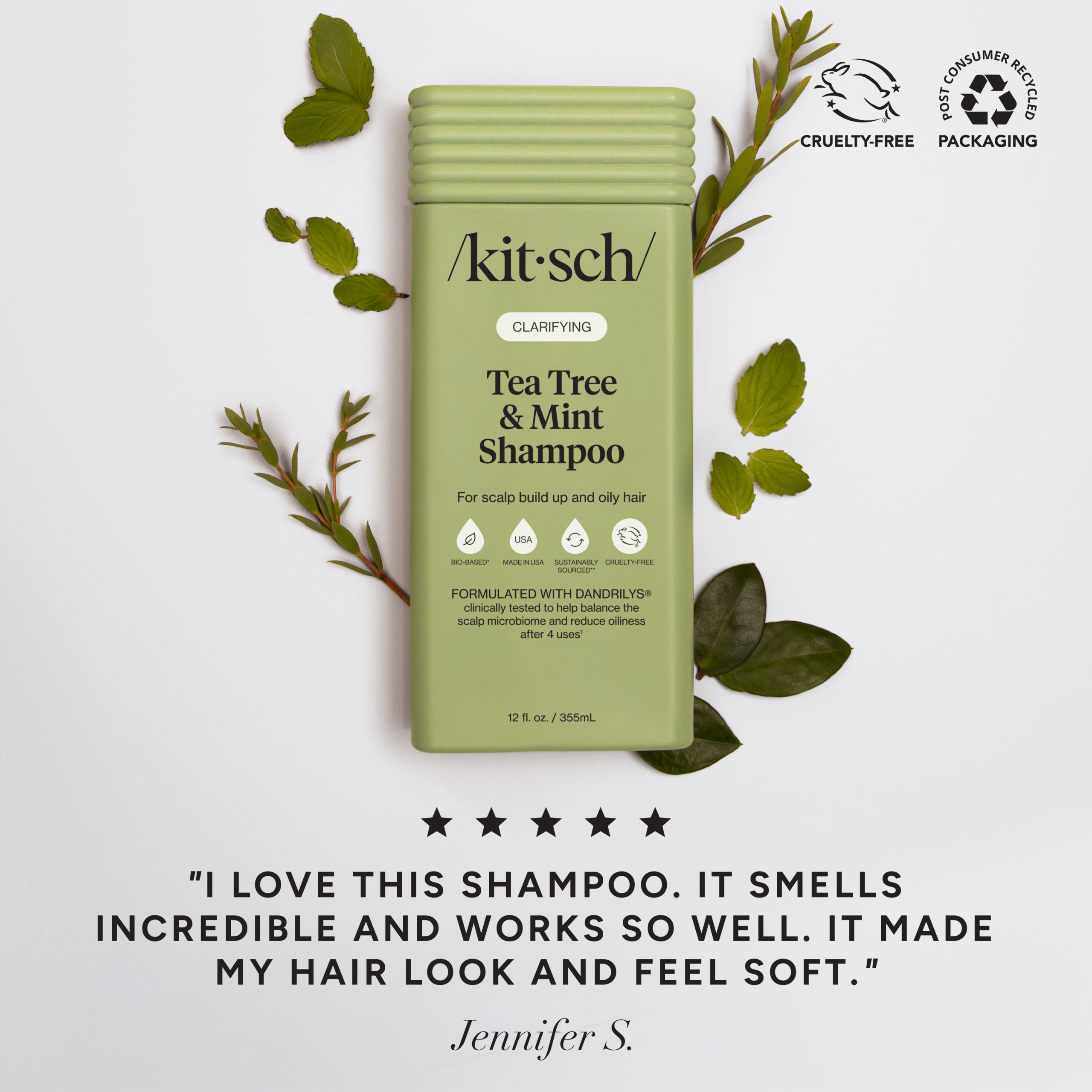 ⭐ Top Rated | Tea Tree & Mint Clarifying Shampoo - Special Deal Today - Image 3