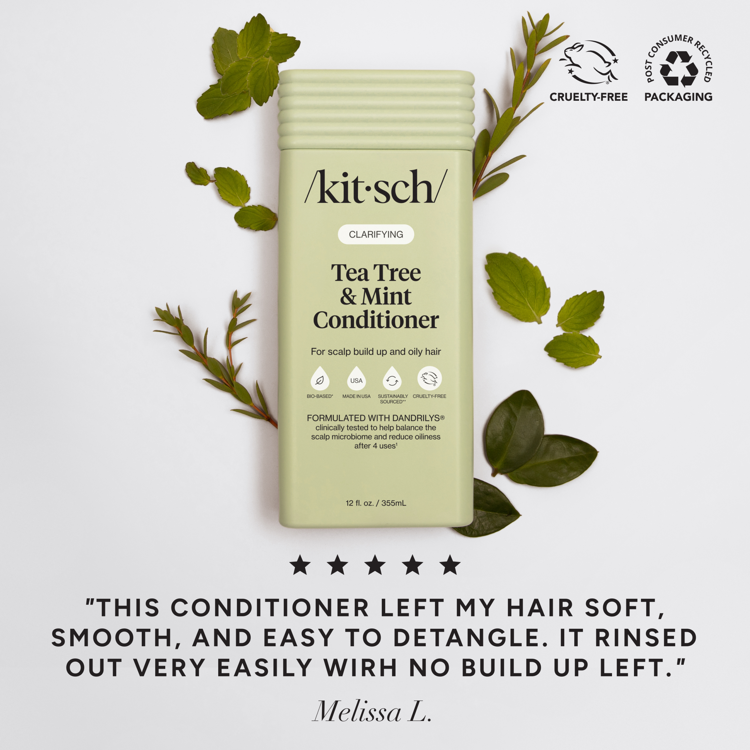 ⏳ Limited Edition | Tea Tree & Mint Clarifying Shampoo & Conditioner Combo - Special Deal Today - Image 4