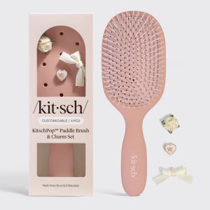 π₯ Hot Sale | KitschPop Paddle Brush in Terracotta - Premium Quality
