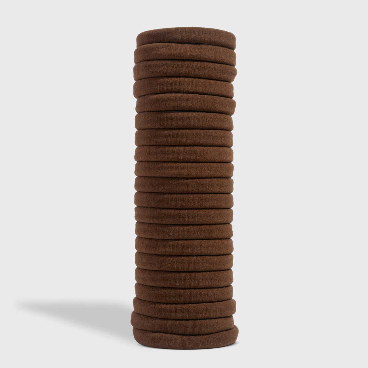 ✨ Must Have | Chocolate Seamless Hair Elastics 20pc Set - Free Shipping - Image 4