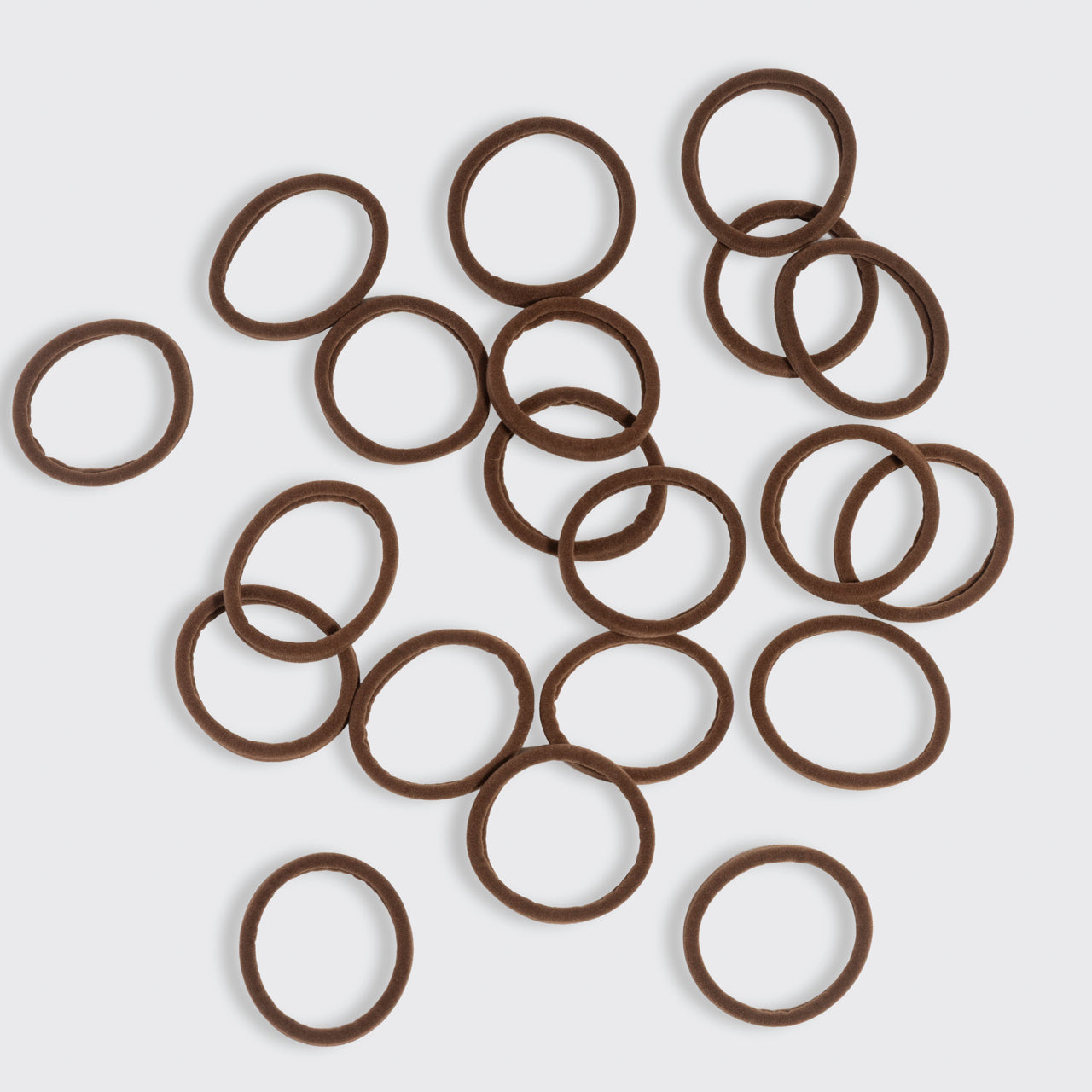 ✨ Must Have | Chocolate Seamless Hair Elastics 20pc Set - Free Shipping - Image 3