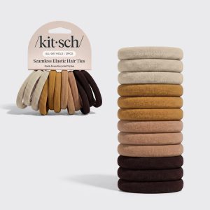 ✨ Must Have | Sedona Seamless Hair Elastics 12pc Set - Premium Quality