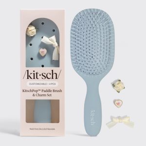 β³ Limited Edition | KitschPop Paddle Brush in Haze Blue - Special Deal Today