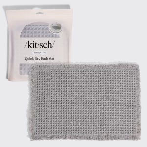 ✨ Must Have | Gray Quick-Dry Bath Mat - Special Deal Today