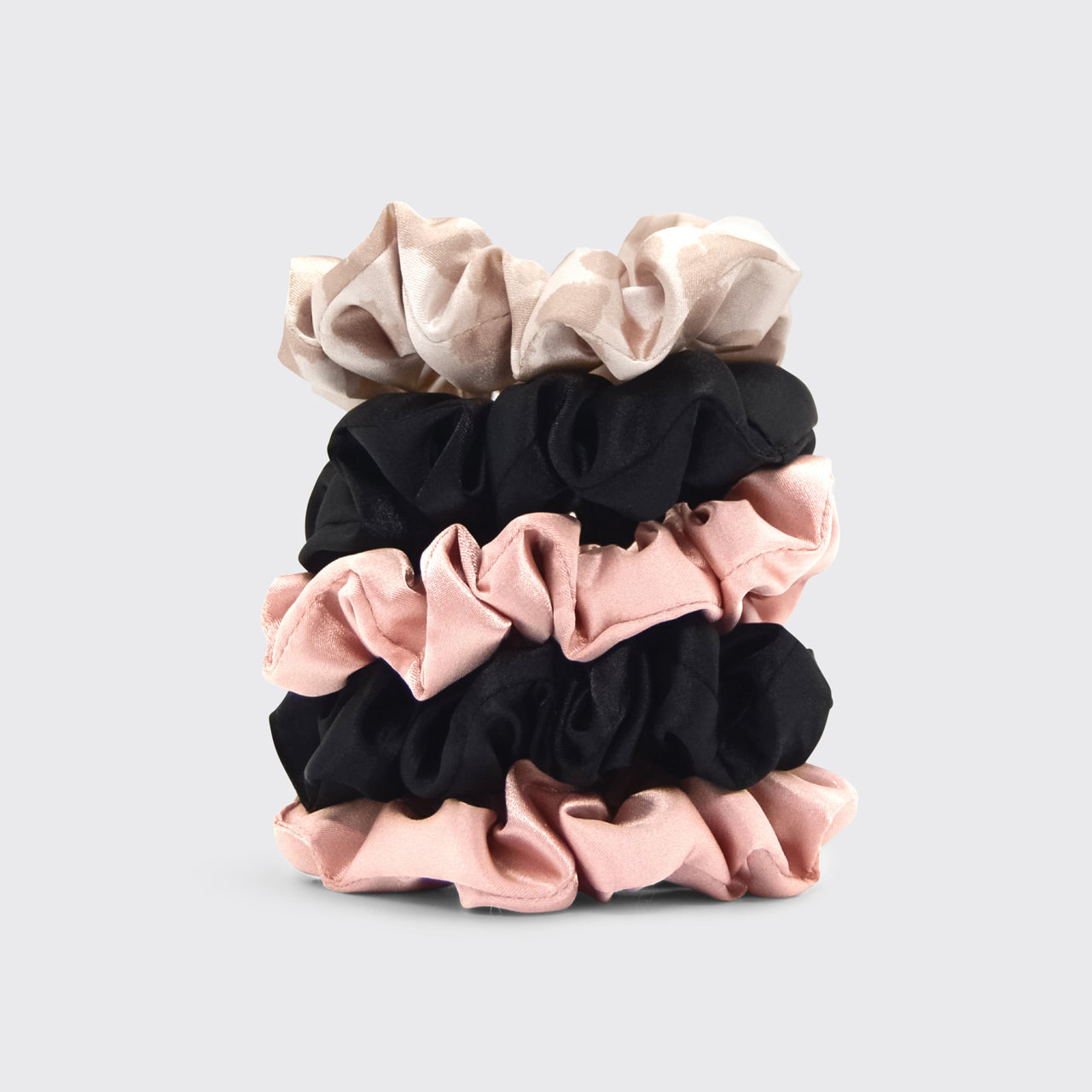 ⏳ Limited Edition | Satin Sleep Scrunchies 5pc Set - 60% Off - Image 4