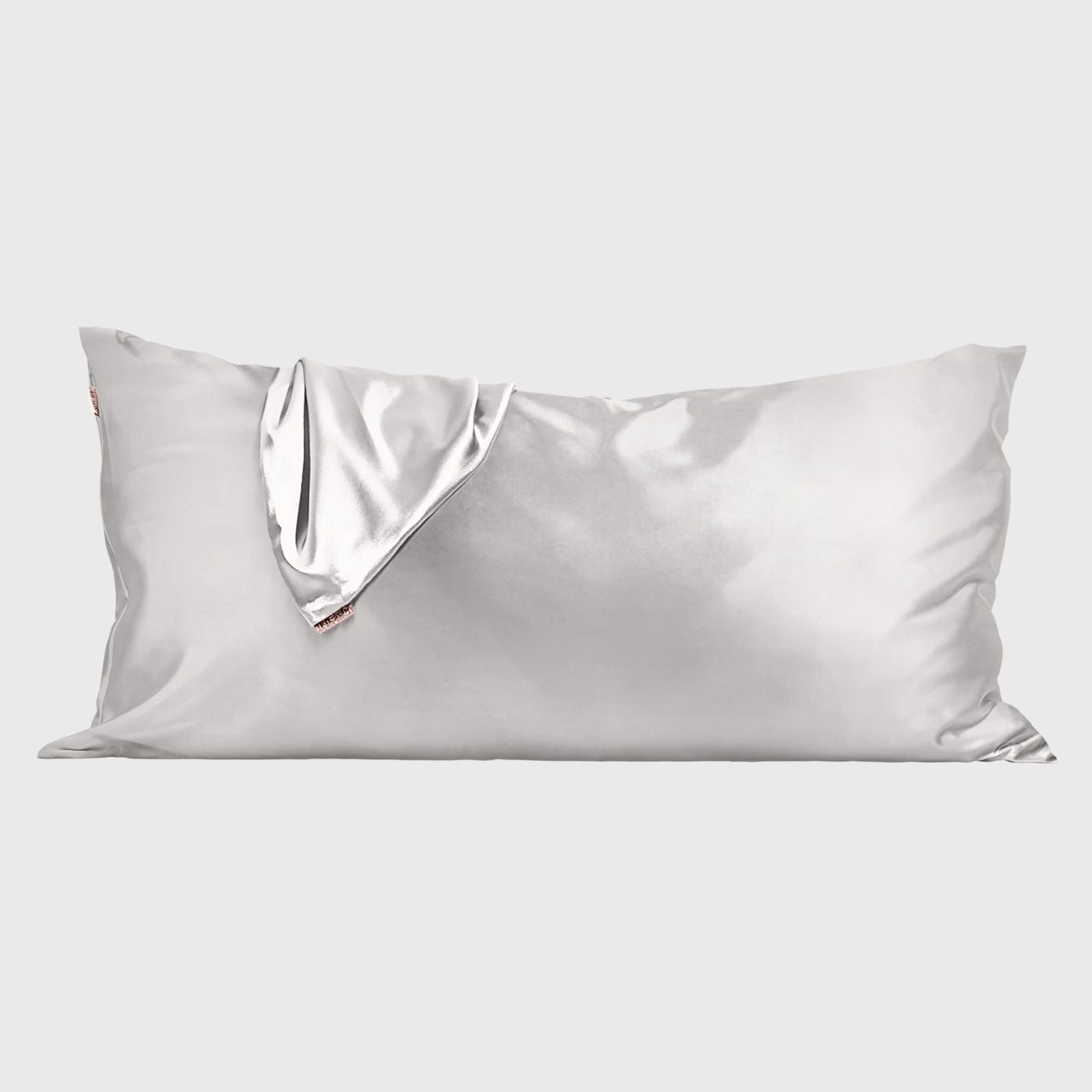 ⏳ Limited Edition | Satin Pillowcase in Silver 4 Pack - King - 60% Off - Image 4