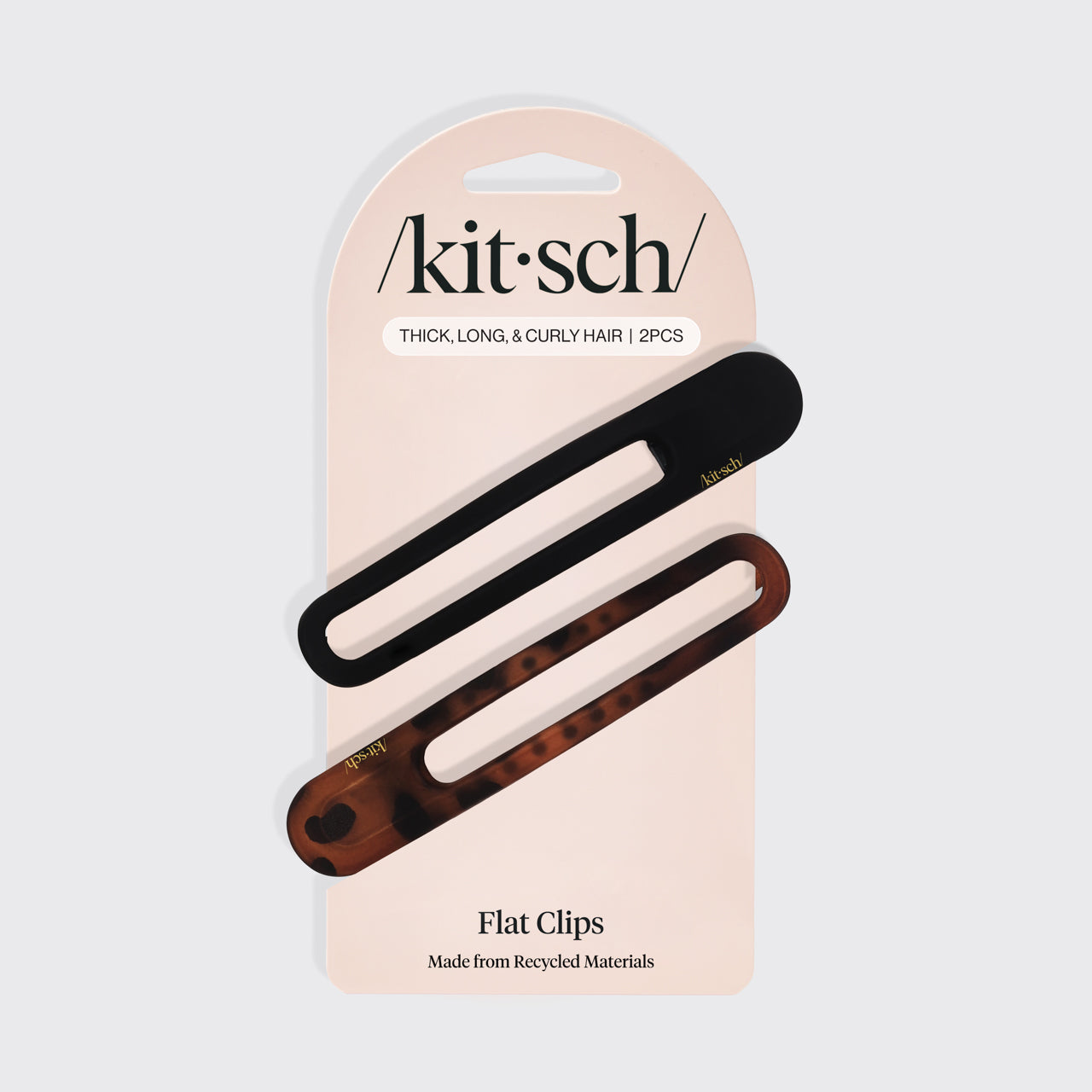 π₯ Hot Sale | Black & Tort Curved Flat Lay Claw Clips 2pc Set - Free Shipping - Image 5
