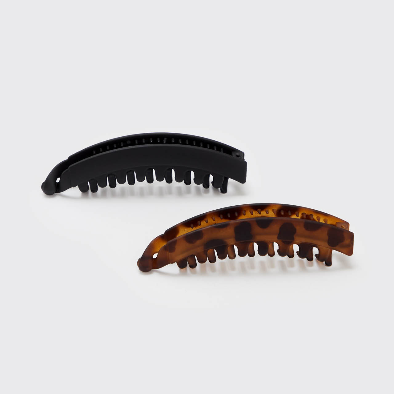π Best Seller | Banana Clip 2pc- Black & Tort - Special Deal Today - Image 3