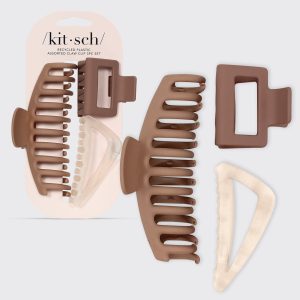 ⏳ Limited Edition | Recycled Plastic Assorted Claw Clip 3pc - Oversized Claw Clip - 60% Off